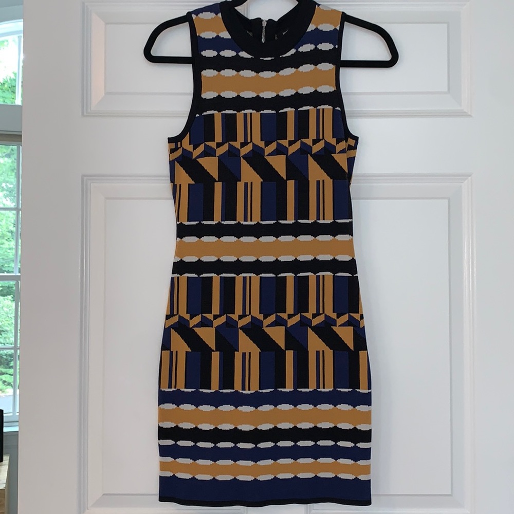 Jealous Tomato GeometricPrint  Mini Dress - SIZE SMALL - Excellent Condition